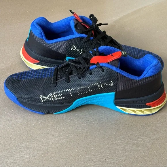 Men’s Nike Metcon 8, Anthracite Blue Lightning, size 9.5 - Picture 7 of 7